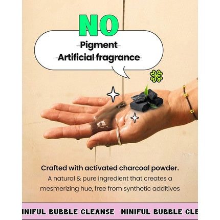Gel de Curățare Față, Chasin' Rabbits, Mindful Bubble Cleanse, Negru