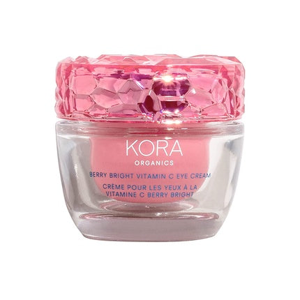 Cremă de ochi, Kora Organics, Berry Bright, roz, 15mL