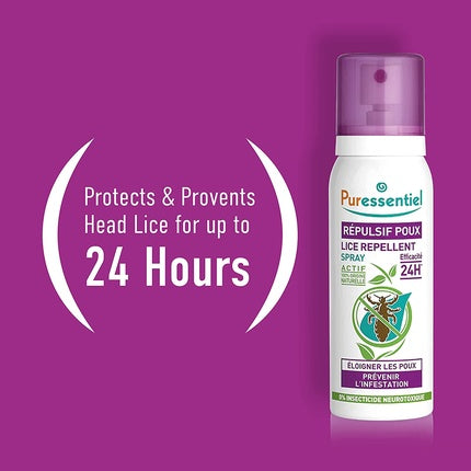 Spray Repelent Păduchi, Puressentiel, 75ml