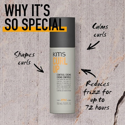 Cremă de coafare KMS CurlUp Control Cream 150ml