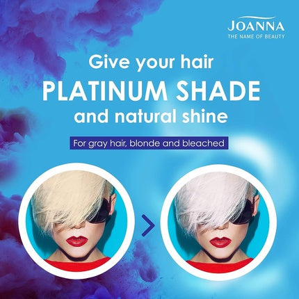 Spray colorant păr, Joanna, 150ml, nuanța platiniu-gri