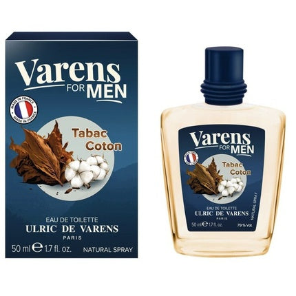 Eau de Toilette Varens For Men Tabac Coton - 50 ml