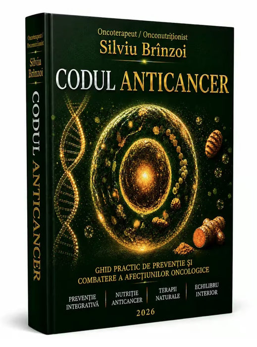 AxioMed Codul Anticancer Editie Tiparita – carte in format A5, 400 pagini