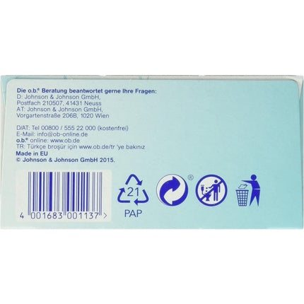 Tampon OB Original Normal 32 bucăți