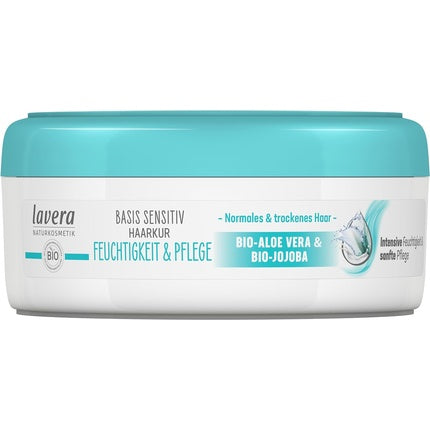 Cremă de păr Lavera Basis Sensitive Moisture & Care 200ml fără silicoane