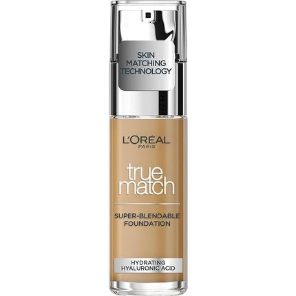 L'Oreal Paris True Match Liquid Foundation, Golden Toffee, 30ml