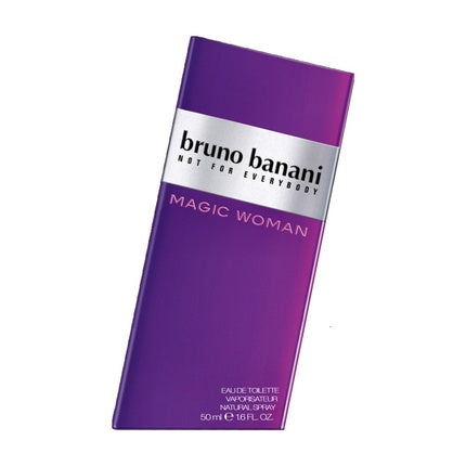 Bruno Banani Magic Woman Eau de Toilette Natural Spray, Parfum Feminin, 50ml