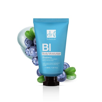Cremă hidratantă corp, Dr Botanicals, Blueberry, 30ml
