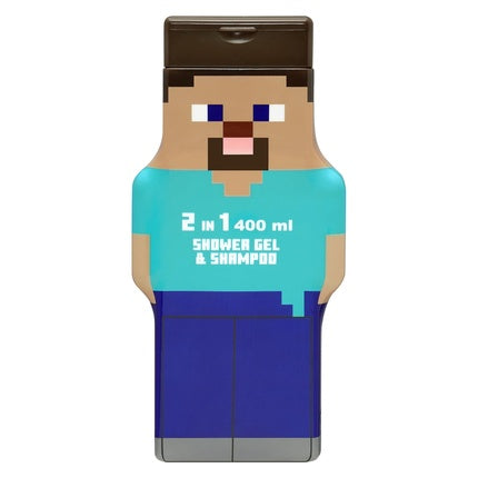 Gel de duș și șampon Minecraft Steve, 400 ml