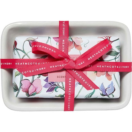 Săpun Aromat cu Mireasmă, Heathcote & Ivory, Sweet Pea & Honeysuckle, 150g