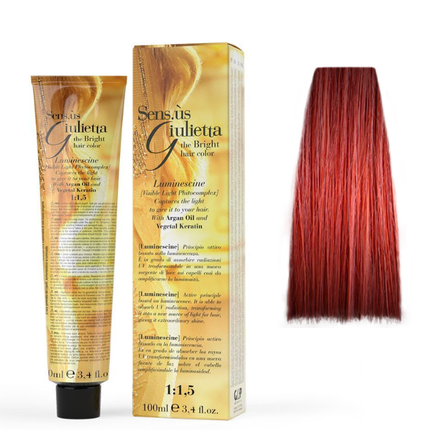 Culoare păr Sensus Giulietta 7.55 Red Blonde Intense, 100 ml