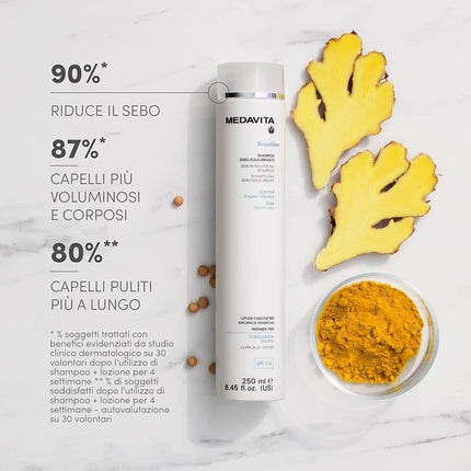Șampon Medavita Requilibre, pH 5.5, 250 ml, Alb