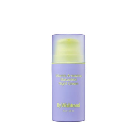 Cremă de noapte cu Vitamina A și Bakuchiol, By Wishtrend, 30g