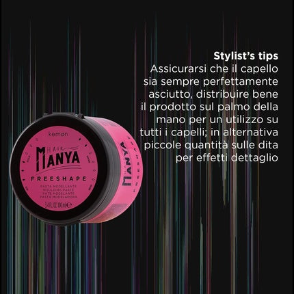 Pastă modelatoare, Kemon, Manya Freeshape, efect mat, 100ml