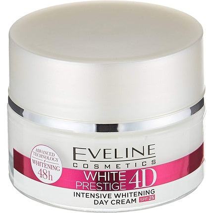 Cremă de zi, Eveline, White Prestige 4D, 50ml
