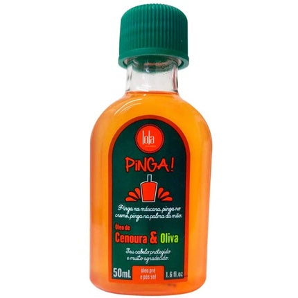 Ulei corp Lola Cosmetics, Pinga, cu morcov și ulei de măsline, 50ml