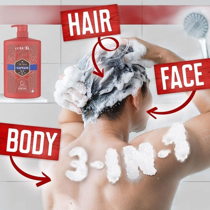 Cremă de ras, Old Spice, Captain, 1140g