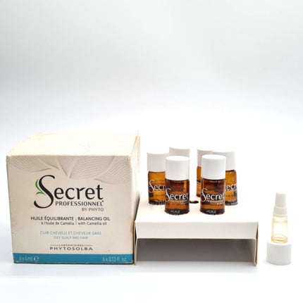 Ulei Facial Phyto Secret Professional, Balansant cu Ulei de Camelia, 4 ml
