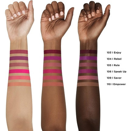Ruj lichid, L'Oréal, Rouge Signature, roz mat