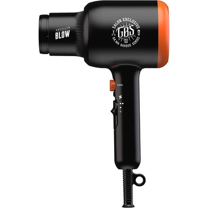 Uscător păr Gama Professional Italy Absolute Blow, negru/portocaliu, 2000W