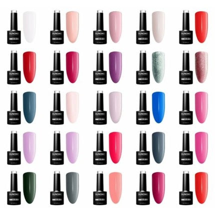 Lac Gel Semipermanent Sunone Color Hybrid 5ml - Culoare Roz Piersică