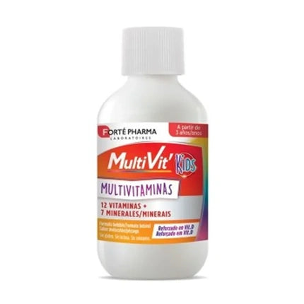 Forté Pharma MultiVit Kids Multivitamine, 150 ml, gust piersică