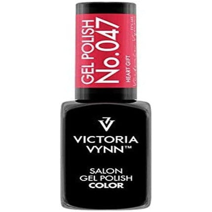 Gel Polish Victoria Vynn No. 047 Heart Gift, culoare roz vibrantă, 6ml