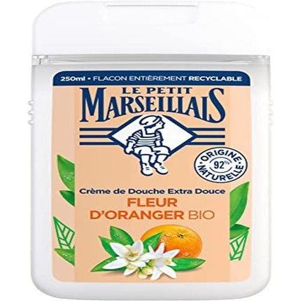 Crema de duș Extra Gentle cu Floare de Portocal, Le Petit Marseillais, 250ml