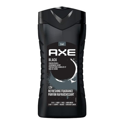 Gel de duș 3 în 1, Axe, Black, 250g
