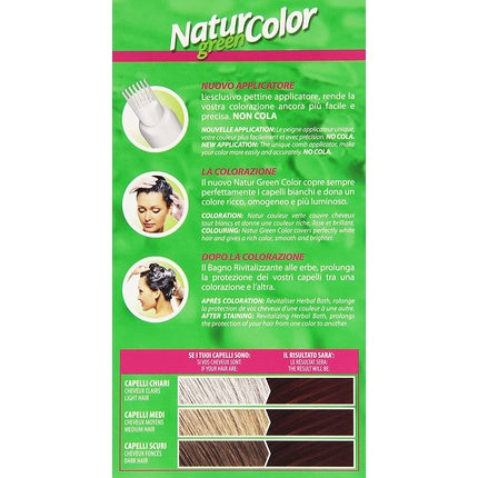 Vopsea de păr, Renee Blanche, Naturcolor, mahon cupru roșcat