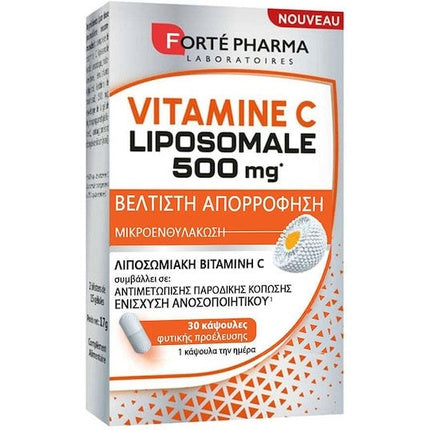 Supliment alimentar Forté Pharma Vitamine C Liposomale 500mg, 30 capsule