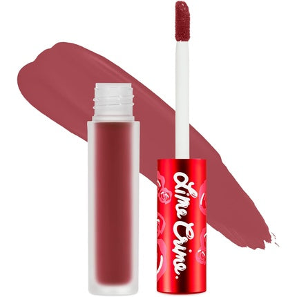 Ruj lichid mat, Lime Crime, Velvetines, roșu, 2.6ml