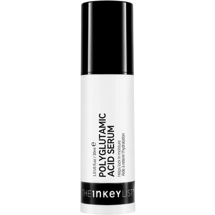 Ser facial, The Inkey List, 3% Polyglutamic Acid, 30ml, alb-negru