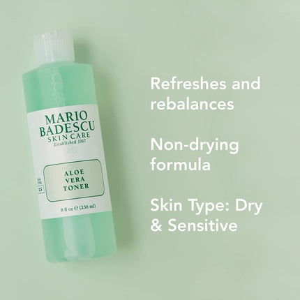 Toner cu Aloe Vera Mario Badescu, 236 ml