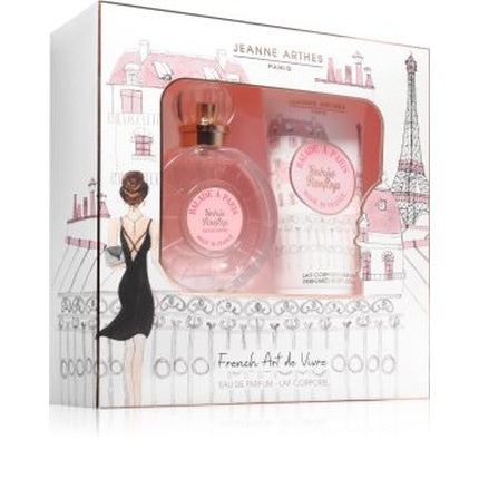 Set Parfum Jeanne Arthes Balade A Paris Soiree Rooftop, Eaux de Parfum, Culoare Roz