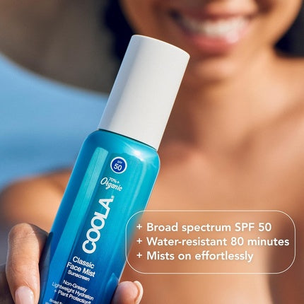 Spray protector solar, Coola, Organic, albastru