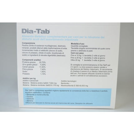 Supliment Veterinar Drn Dia-Tab Comprimate Alb