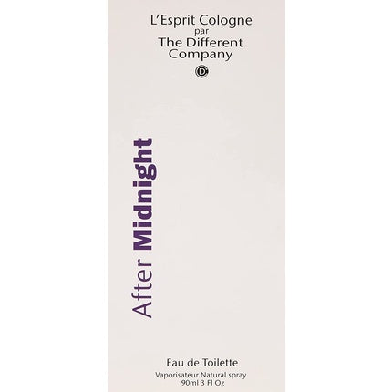 Eau de Toilette The Different Company After Midnight 3 Ounce