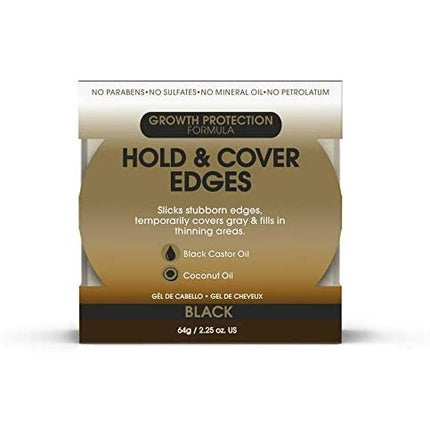Gel de păr African Pride Black Castor Miracle Hold & Cover Edge Gel, 64g