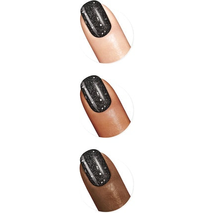 Sally Hansen Insta-Dri Nail Polish Powerslide, Lac de unghii cu sclipici argintiu