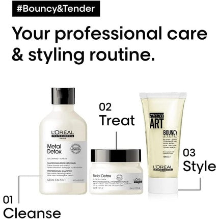 Crema pentru bucle bouncy si elastice, L'Oréal Professionnel, TNA, 150ml
