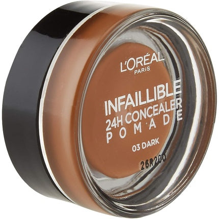 Concealer L'Oréal Paris Infallible Pomade, Nuanta 03 Dark, 15g