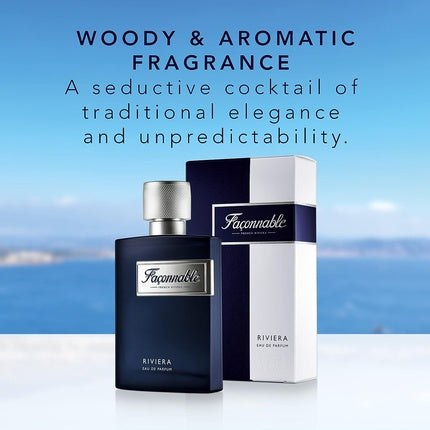 Parfum, Faconnable, Riviera, bărbați, 90ml