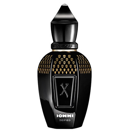 Eau de Toilette Tony Iommi Deified 50ml - Sticlă neagră cu detalii aurii