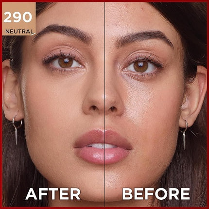 Fond de ten, L'Oréal, Infallible 24h Matte, 290 Chihlimbar auriu