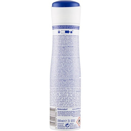 Deodorant spray, Nivea, Invisible For Black & White, 150ml