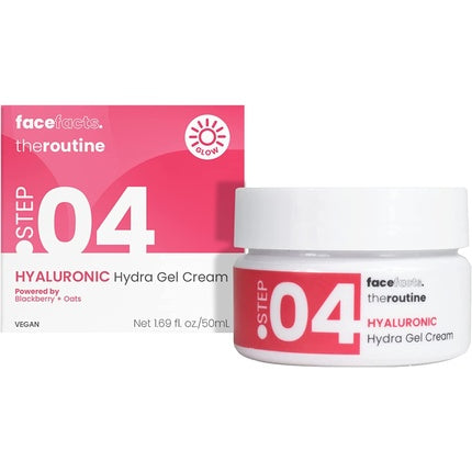 Cremă gel, Face Facts The Routine, hidratare 50ml