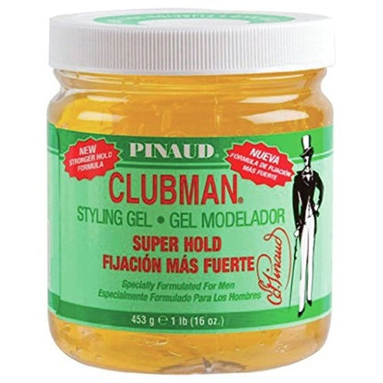 Gel modelare păr Clubman Pinaud Super Hold, 16 oz, ambalaj 3 buc