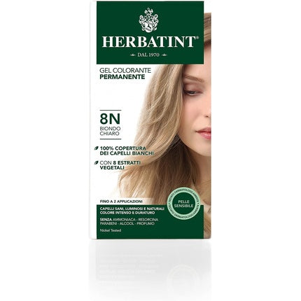 Vopsea păr, Herbatint, 8N Blond Deschis