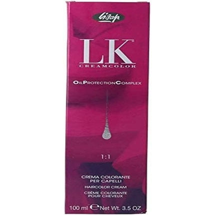 Crema colorantă pentru păr Lisap LK CreamColor 5/0, Ulei de protecție, 100 ml